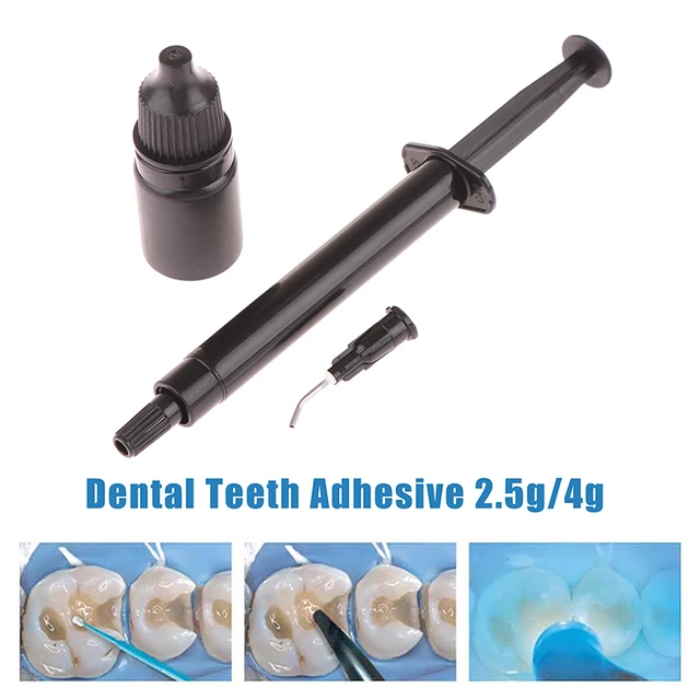 2.5g/4g Dental Adhesive Resin Light-Curable Flowable Fluid Resin Materials Composite Resin Dental Material Oral Filling Tools