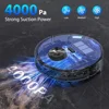 Smart Robot Vacuum and Mop Combo L9000 Plus Self-Emptying LiDAR Navigation 4000Pa Suction 150Min Runtime Home Mapping Alexa 5