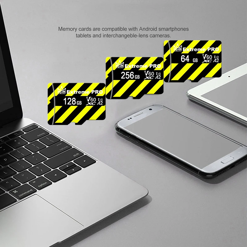 

1/2PCS For Lenovo Uva Video Memory Card 512GB U3 Flash SD Card 1TB 2TB TF SD Card 4K Ultra HD TF Card For PC Phone Drone Game Ca