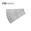 1105Pcs F15/F20/F25/F30 Nail Gun Straight Brad Nails 304 Stainless Steel Stapler Nailer Staples For Woodworking Furniture DIY 5