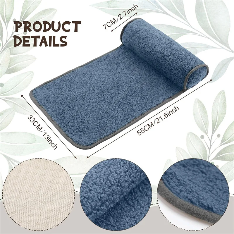 Description Picture 5 of item1PC Headrest Pillow Cushion Memory Foam Chair Pad Fleece Plush Pillow Neck Couch Neck Head Support Travel Recliner Sofa Armchair