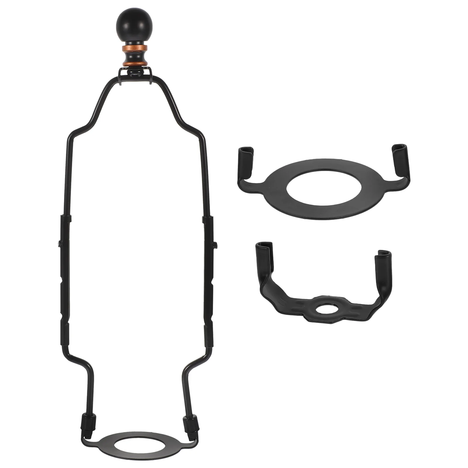 

Floor Lamp Bracket Harp for Table Repair Shade Holder Accessories Heavy Duty Iron Desk Lampshade