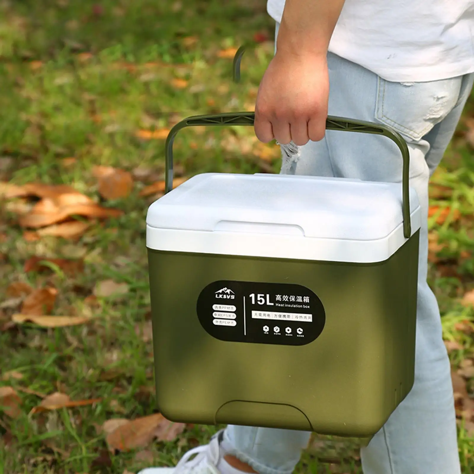 Durable Car Refrigerator Car Heat Preservation Picnic Outdoor Cooler Box