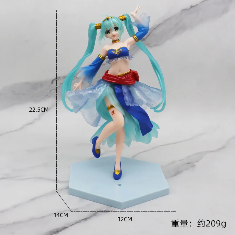 thumbnail image 1 of Figuras de acción de Hatsune Miku Sakura Miku Kawaii, modelo coleccionable, decoración de dibujos animados, regalo sorpresa, juguetes de moda, muñecas, 1 of 5