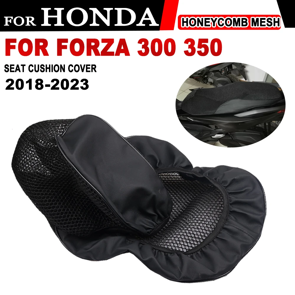 Motorcycle Anti Slip 3D Mesh Seat Cushion Cover For Honda Forza 350 Forza 300 NSS 350 Forza350