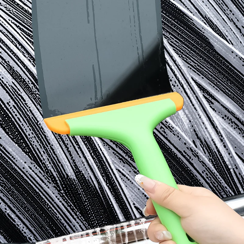 Window Wiper Silicone Scraper Vinyl Squeegee Window Tinting Squeegee Automotive Film Tools Car Window Glass Silicone Scraper Auto Water Wiper Cleaning Tools Vehicle Windshield Home Mirror Wrap Viny Film Squeegee Scraper