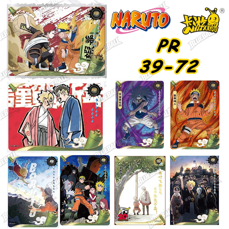 KAYOU NARUTO PR 39~70 Serie Sakura Hyuga Hinata Pain Seltene Sammelkarte Weihnachts-Geburtstagsgeschenk Kinderspielzeug
