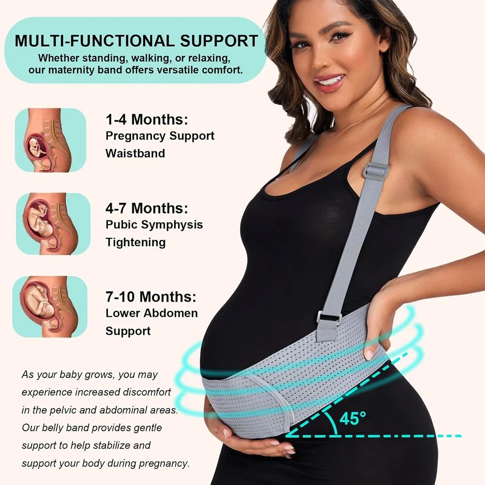 Shoulder Straps Belly Holder 1PCS Maternity Support Belt