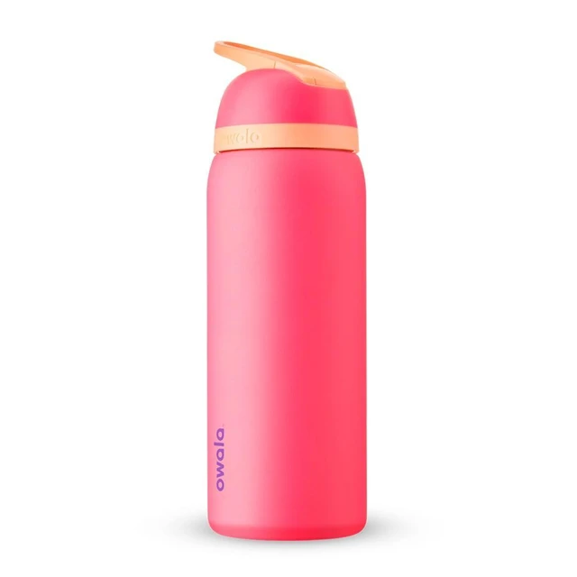 Owala FreeSip Pink Can You See Me? Stainless Steel Water Bottle 32 oz