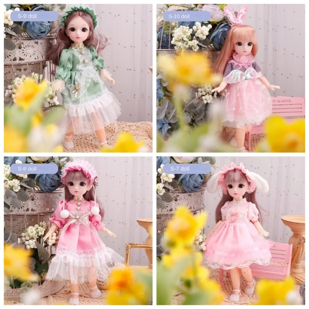 

Полный комплект из 23 подвижных шарнирных кукол 1/6, забавная кукла «сделай сам» с одеждой, игрушка для девочек, подарок, кукла «сделай сам» с коричневым глазом