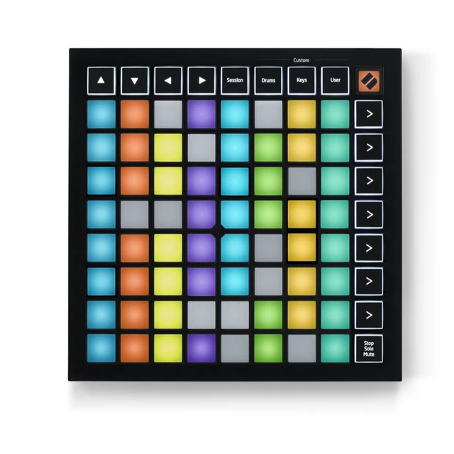 Novation Manchpad mini mk3ポータブル64 rgbパッドmidiグリッド 