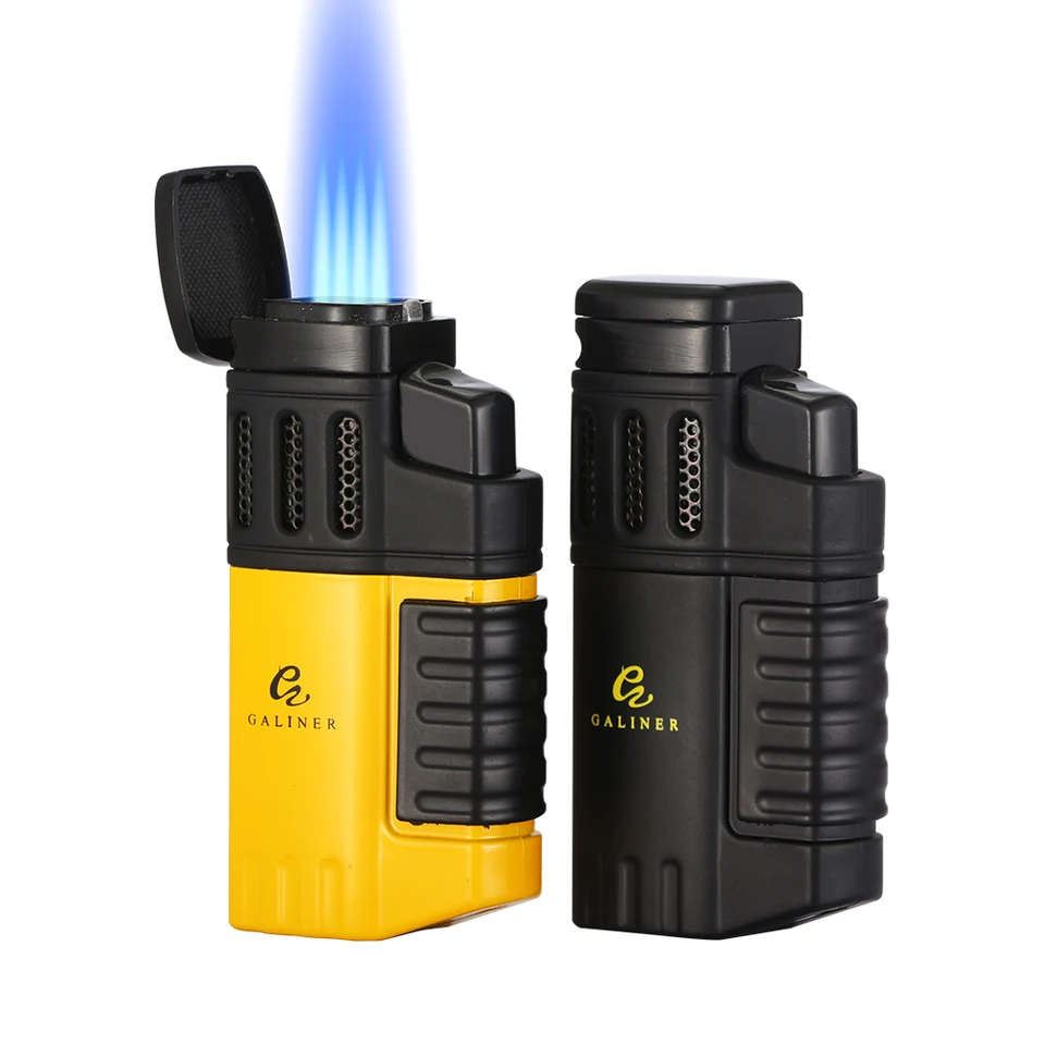 Portable Windproof Butane Torch Cigar Lighter