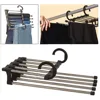 Magic Closet Hangers 1pcs Trousers Pants Hanger Multi-Function Retractable Closet 5 In 1 Wholesale 6