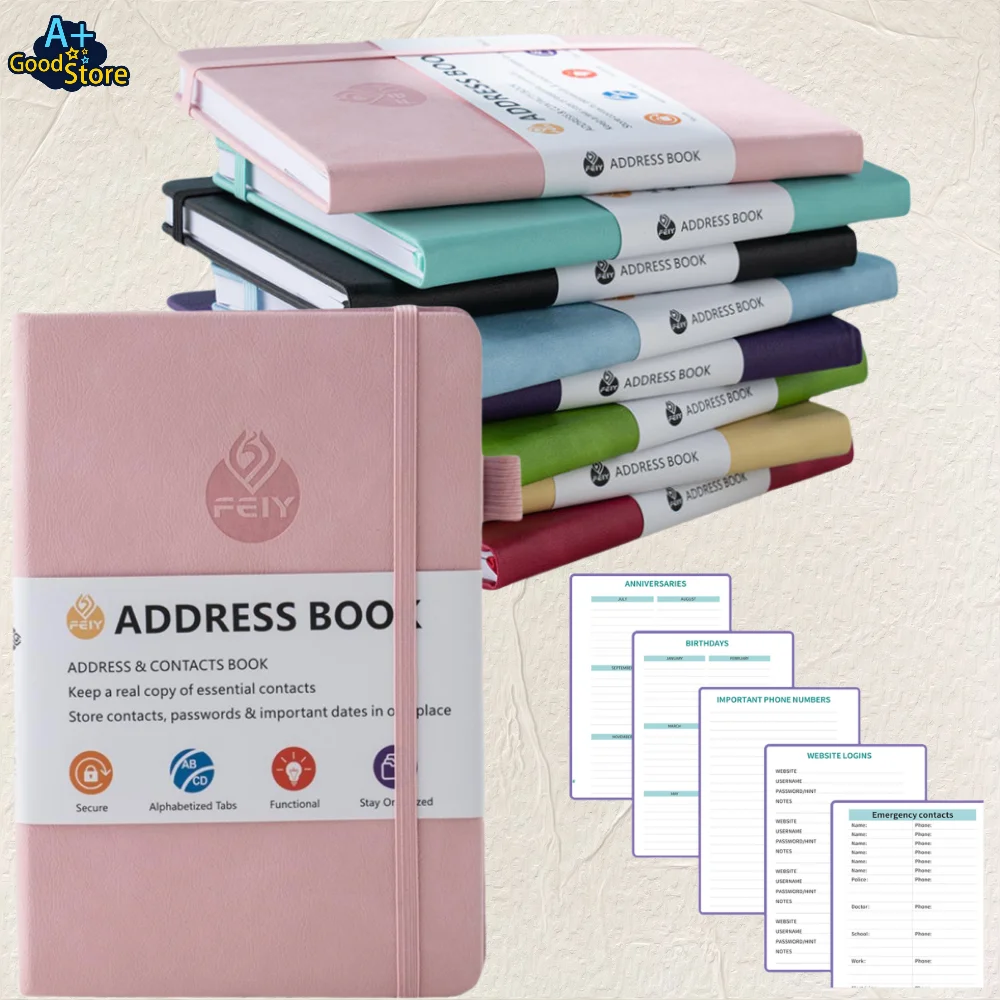 English B6 Password Notebook Password Keeper Journal Notebook Organizer For Computer Internet Address Site Logins Office Home