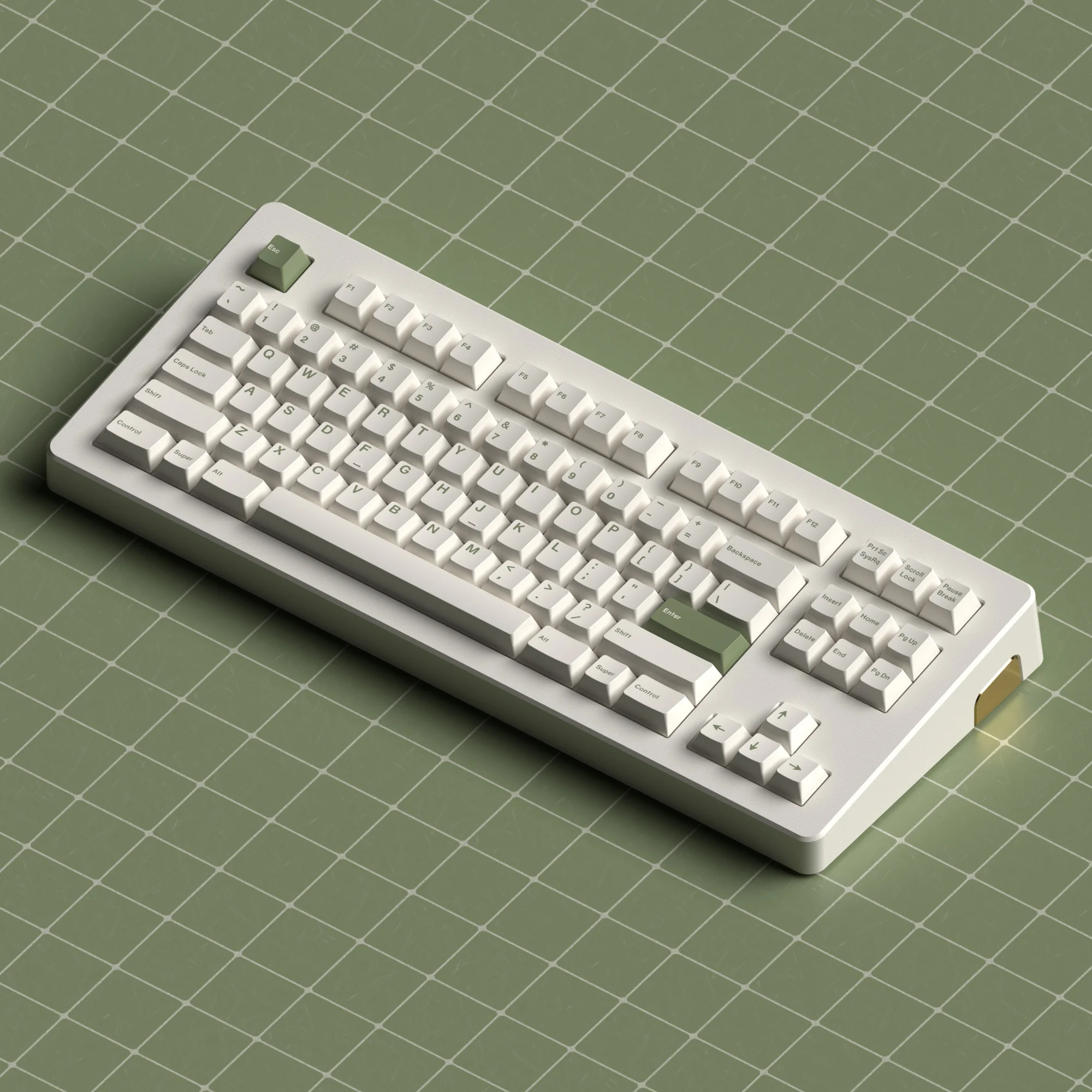 chaves gmk arco personalizado cherry profile keycaps sublimação pbt keycaps para teclado mecânico minimalista branco chaves