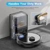 Smart Robot Vacuum and Mop Combo L9000 Plus Self-Emptying LiDAR Navigation 4000Pa Suction 150Min Runtime Home Mapping Alexa 2