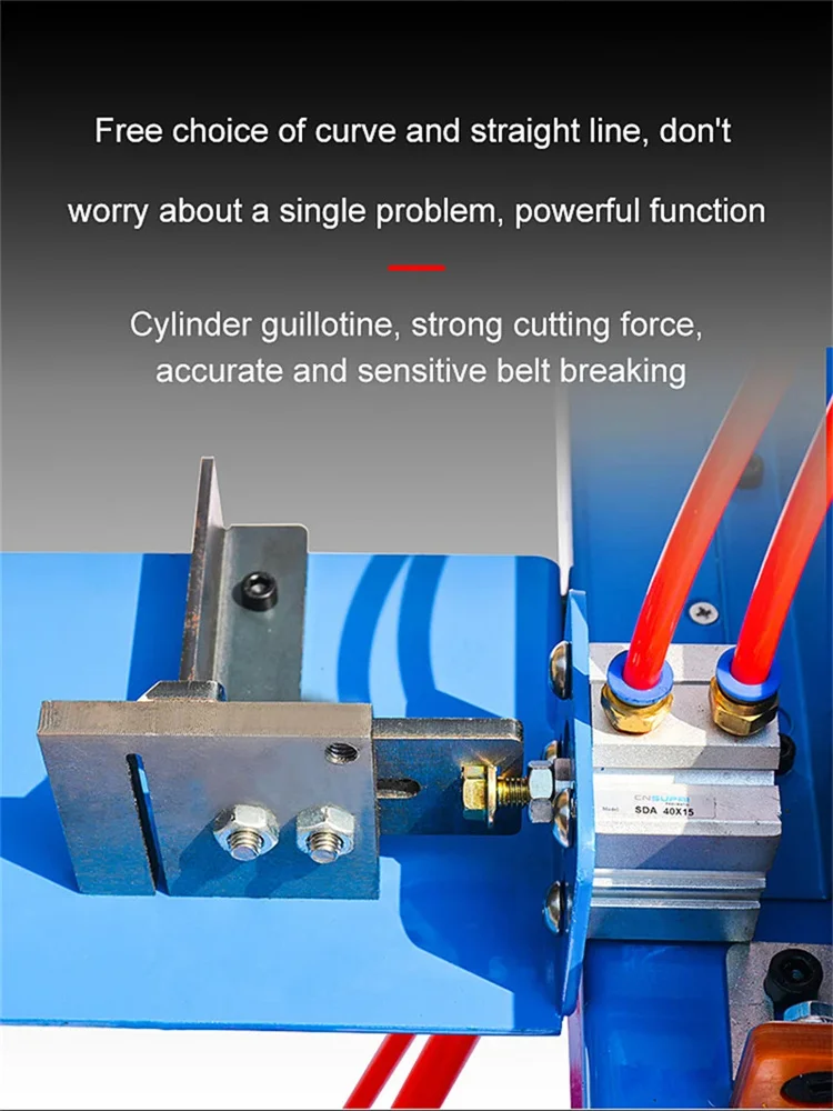 Portable Automatic Edge Banding Machine Folding Small Edge Banding Machine Plywood Double-sided Gluing