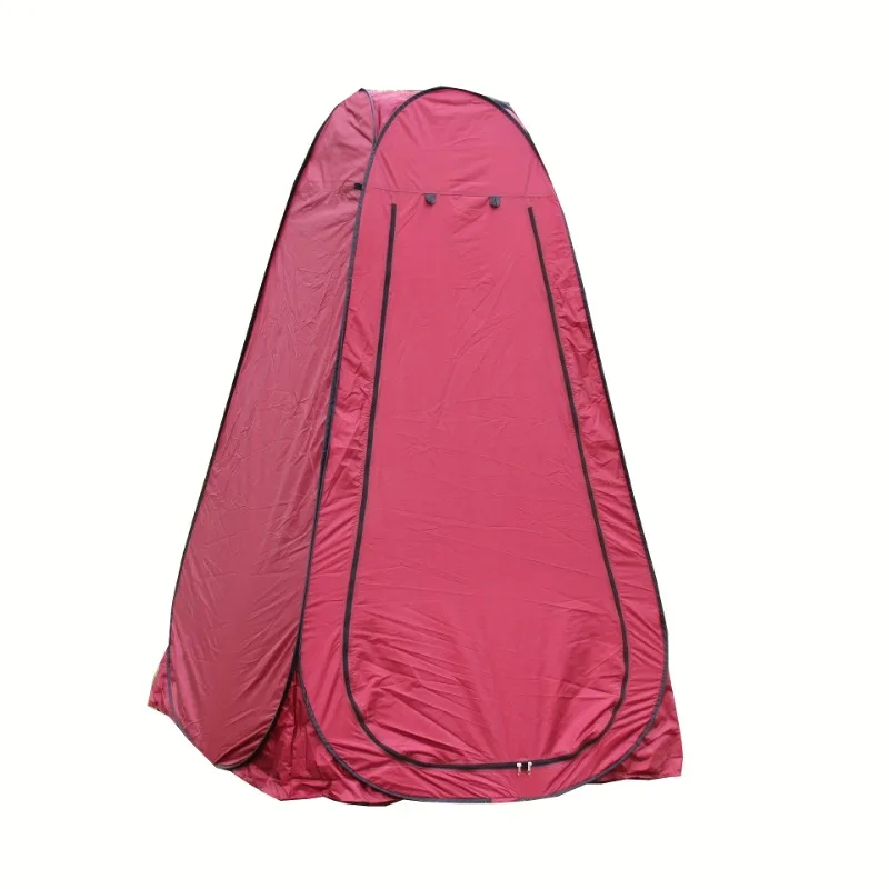1 Person Instant Pop Up Multi Functional Outdoor Tent 3 in 1 Portable Shower Changing Toilet Tent with Zipper Closure All Season