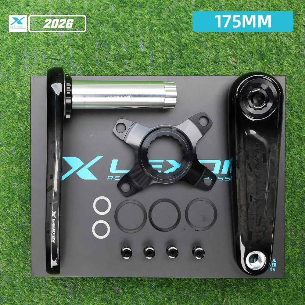 LEXON ロードカーボン クランクセット 超軽量カーボン クランクセット