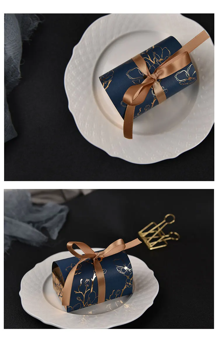 Kreative Ferrero Boxen Hochzeit Gefälligkeiten und Geschenke Box Baby Dusche Papier Candy Box Hochzeit Dekoration Süße Geschenke Taschen Liefert – Detail 4