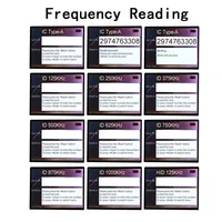10 Frequency English Version RFID Smart Copier 13.56Mhz UID CUID Chip Card Clone Copier 125KHz T5577 Key Card Reader Programmer 2