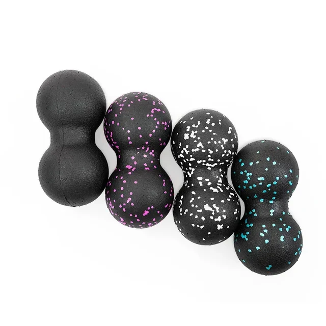 EPP Fitness Peanut Ball Double Lacrosse Mobility Massage Yoga Block For Self-Myofascial Release Deep Tissue Muscle Relaxation EPP Fitness Peanut Ball Double Lacrosse Mobility Massage Yoga Block For Self-Myofascial Release Deep Tissue Muscle Relaxation