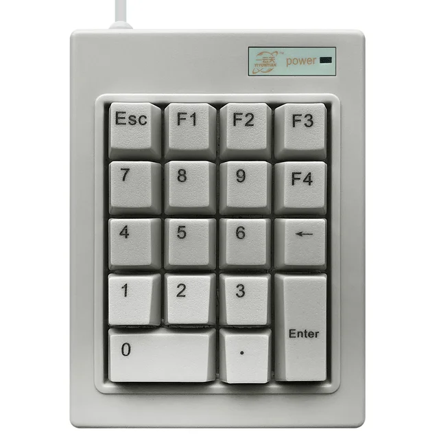 Mechanical Numeric Keypad Wired Mini Numpad Keyboard Extended Layout