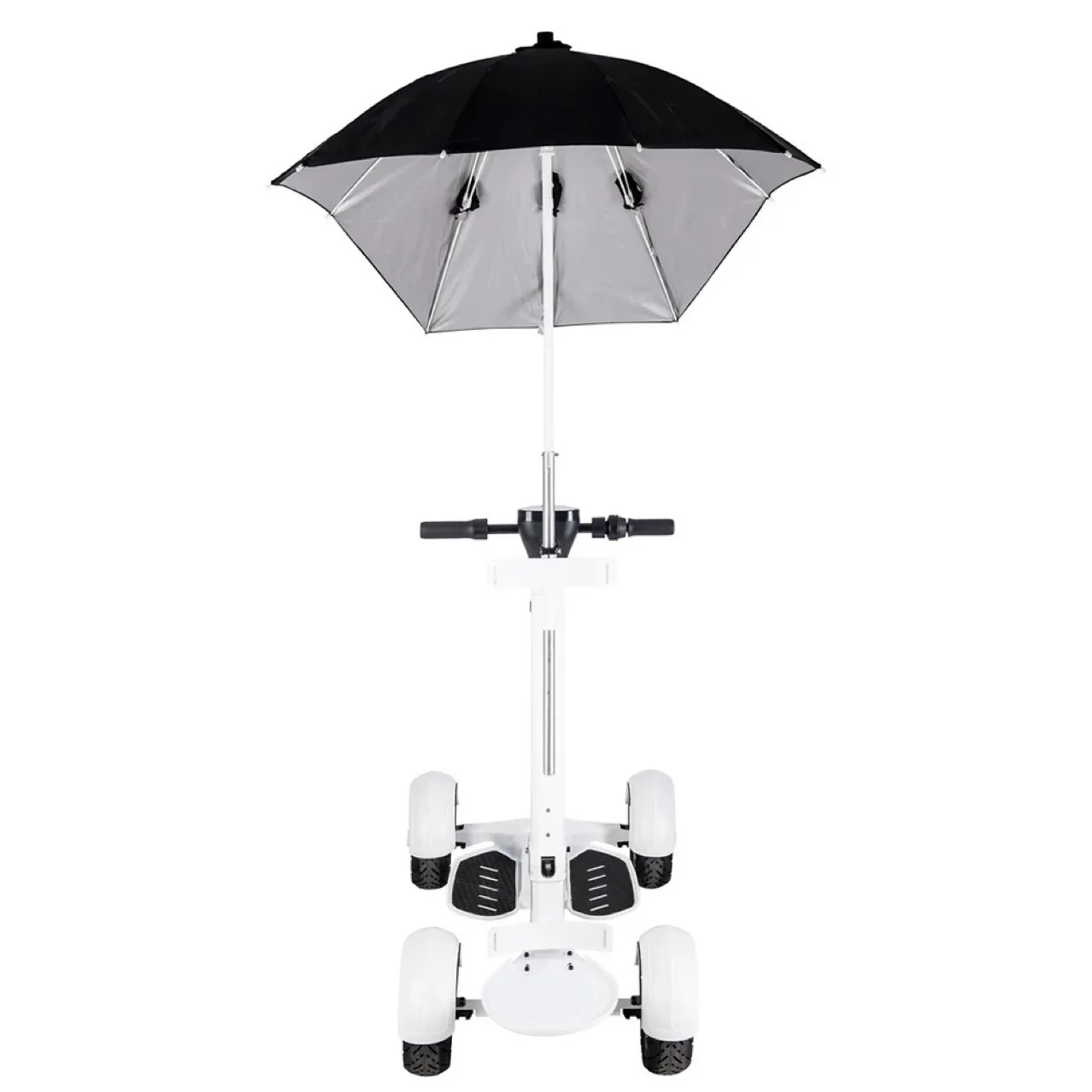 2000W 48v Golf Trolleys Automatic Parking Brake Four-Wheel Golf Cart Comfortable Seat Umbrella Durable Lithium Battery Included