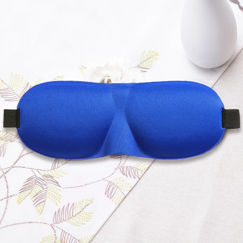 Luxurious 3D Comfort Sleep Mask with Soft Padding and Relaxation Features
