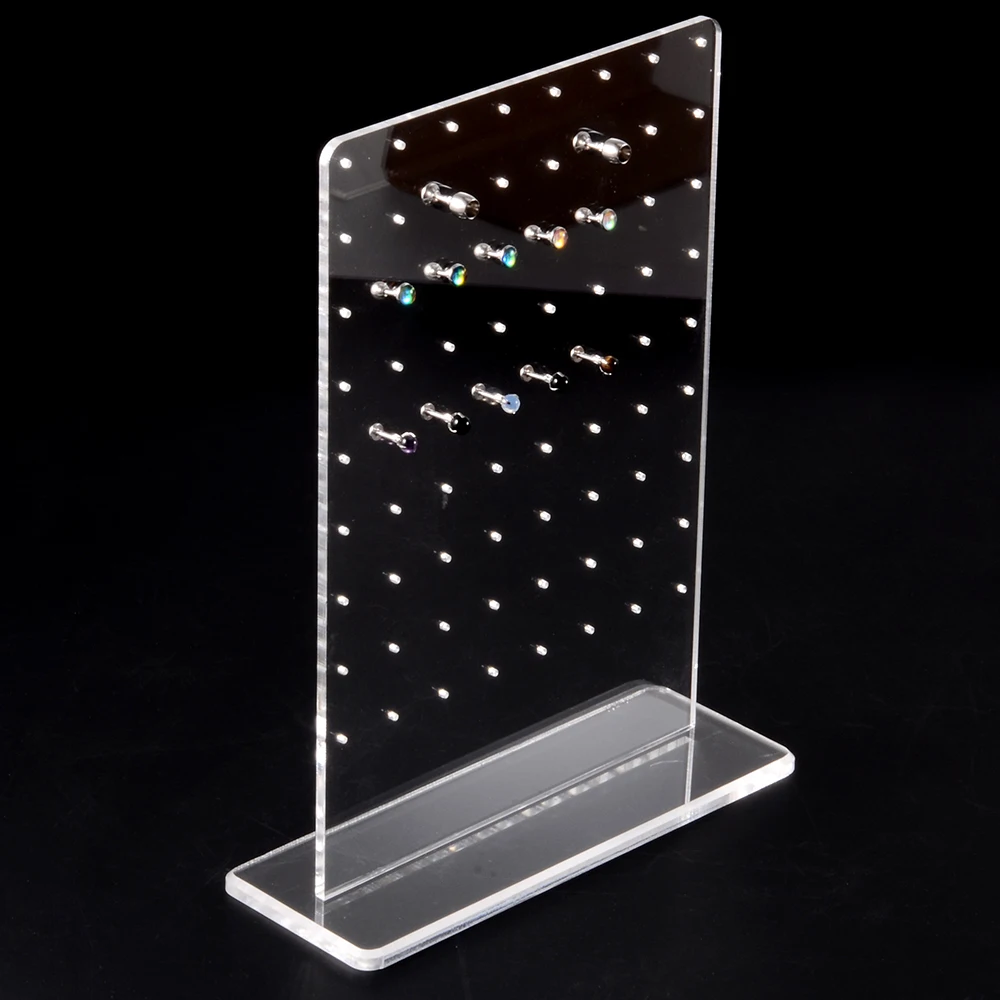 Display Acrylic Earring Stands  Acrylic Earring Stand Folding - 1pc  Acrylic 72 - Aliexpress