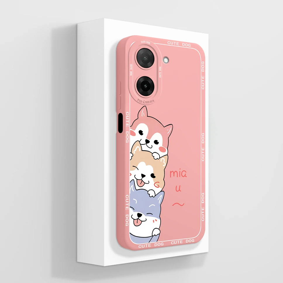 Cute Astronaut Soft Silicone Phone Case - Full Protection Anti-Drop Bumper Cover