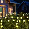 Solar Garden Lights Solar Firefly Lamp LED Swaying Solar Firefly Lights Solar Waterproof Garden Decorative Lights Festival Lamp 1