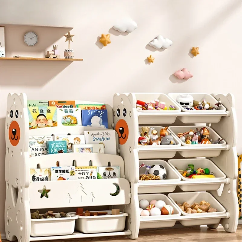 Large Desk Side Bookshelf Organizer Mobile Document Storage Rack Bookshelf Desk Storage Home Scaffale Book Shelves Furniture