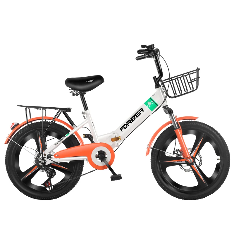 XK Forever Brand Children's Folding Bicycle Ultra-Light Portable 6-12 Years Old Adult Student