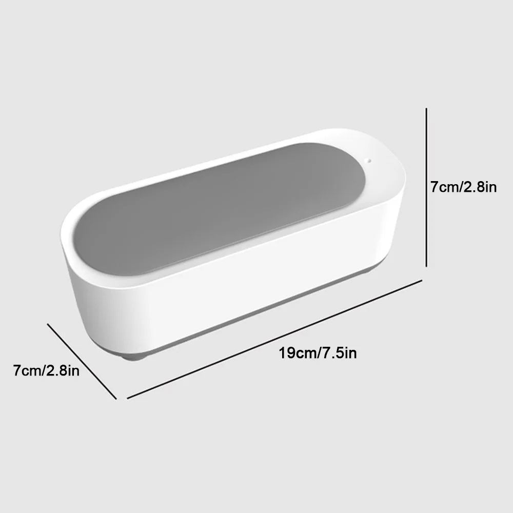 Nettoyeur à ultrasons pour bijoux, outil de nettoyage à ultrasons USB, appareil de nettoyage de lunettes, montre, brosse de maquillage