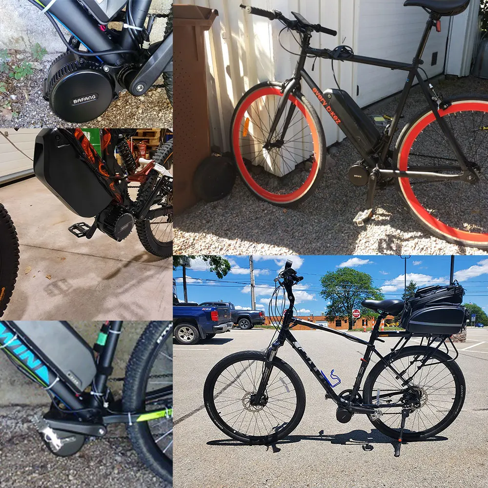 Description Picture 4 of itemBafang 48V 52V 1000W BBS03 BBSHD Mid Drive Motor Electric Bike Conversion Kit Powerful 8fun MM G320.1000 Ebike Central Engine
