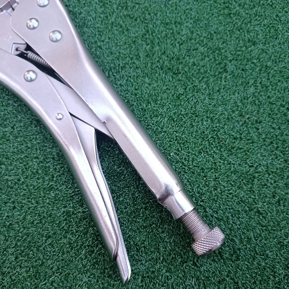Non-Sparking Vise-Grip Locking Pliers - 10" Curved Jaw - Hazmat Resource, Inc