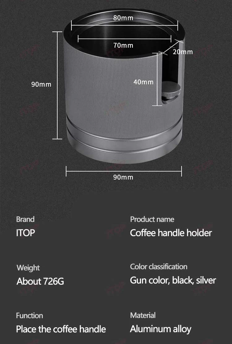 bracket tamper stand appliance tool acessorios 58mm lrpb 01