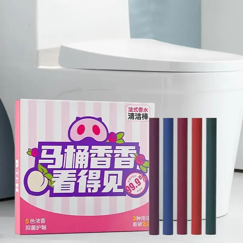 Toilet Cleaner Draining Deodorizing Freshener Stick Effective Concentrated Descaling Toilet Cleaning Stick With Natural Smell