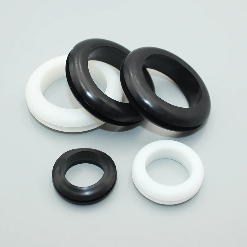 400/90pcs Rubber Seal Washer Oil Sealing Grommet Gasket ID 3-20mm for Protect Wire Cable Hole Protection Ring Shim O Ring Kit