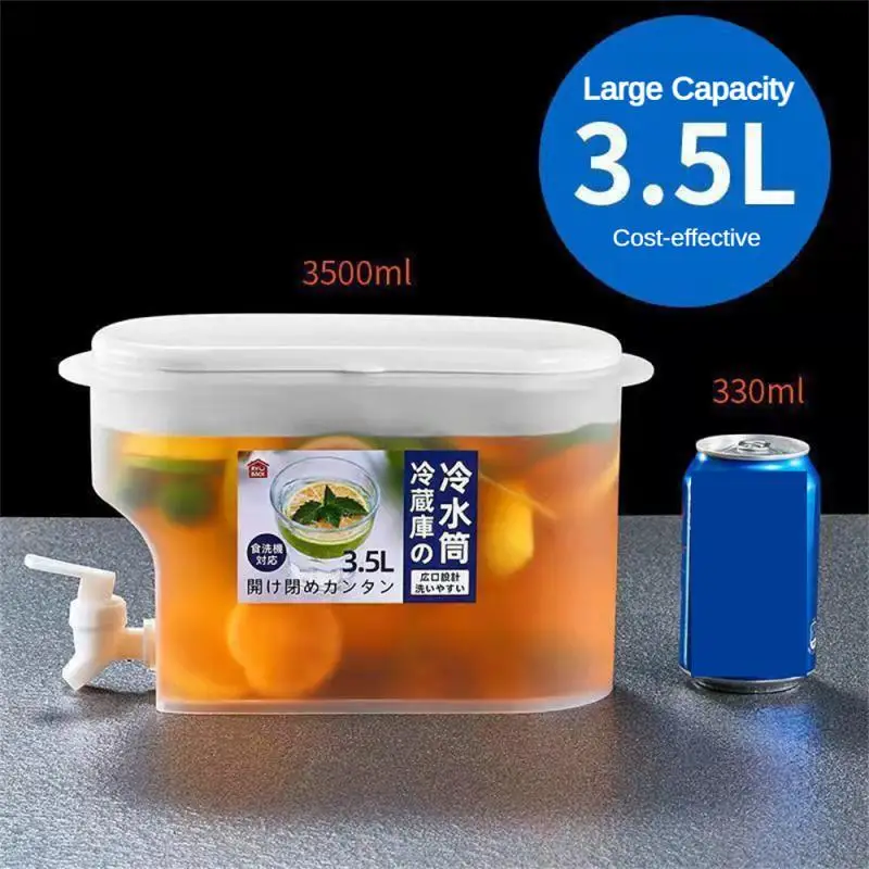 Freezer Water Jug Cold Lemon Juice Pitcher Beverage Drink Water Dispenser Drinkware Leak Free Refrigerator Kettles cold water pitcher,fridge kettle,beverage dispenser