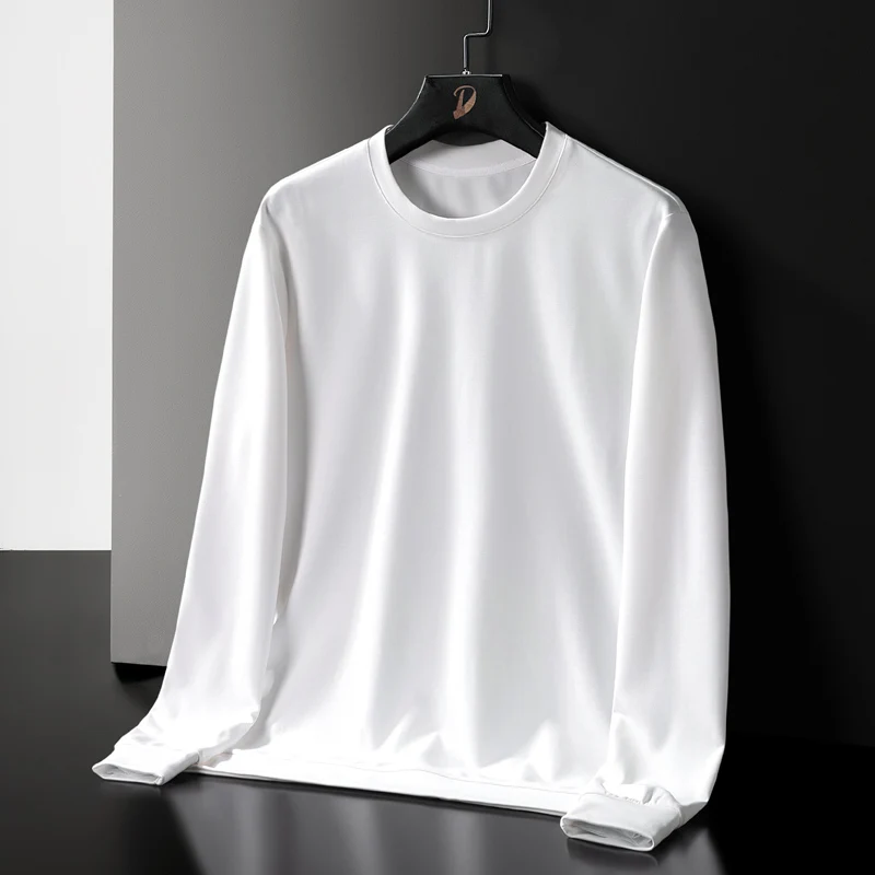 Deioao M-XXXL Basic Lady Solid Autumn Winter Tops Women Round Neck Loose Fit Sweatshirts Long Sleeve Pullovers Harajuku Hoodies