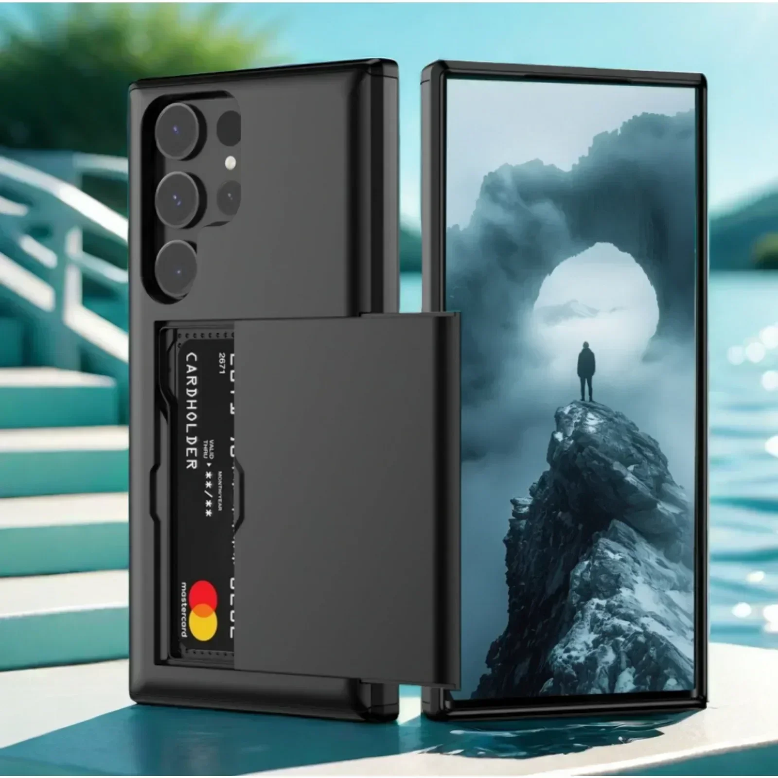 Premium Wallet Case with Card Holder - Sleek and Functional Design