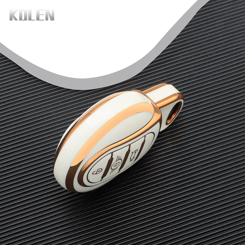 TPU Car Flip Folding Key Case Cover Shell