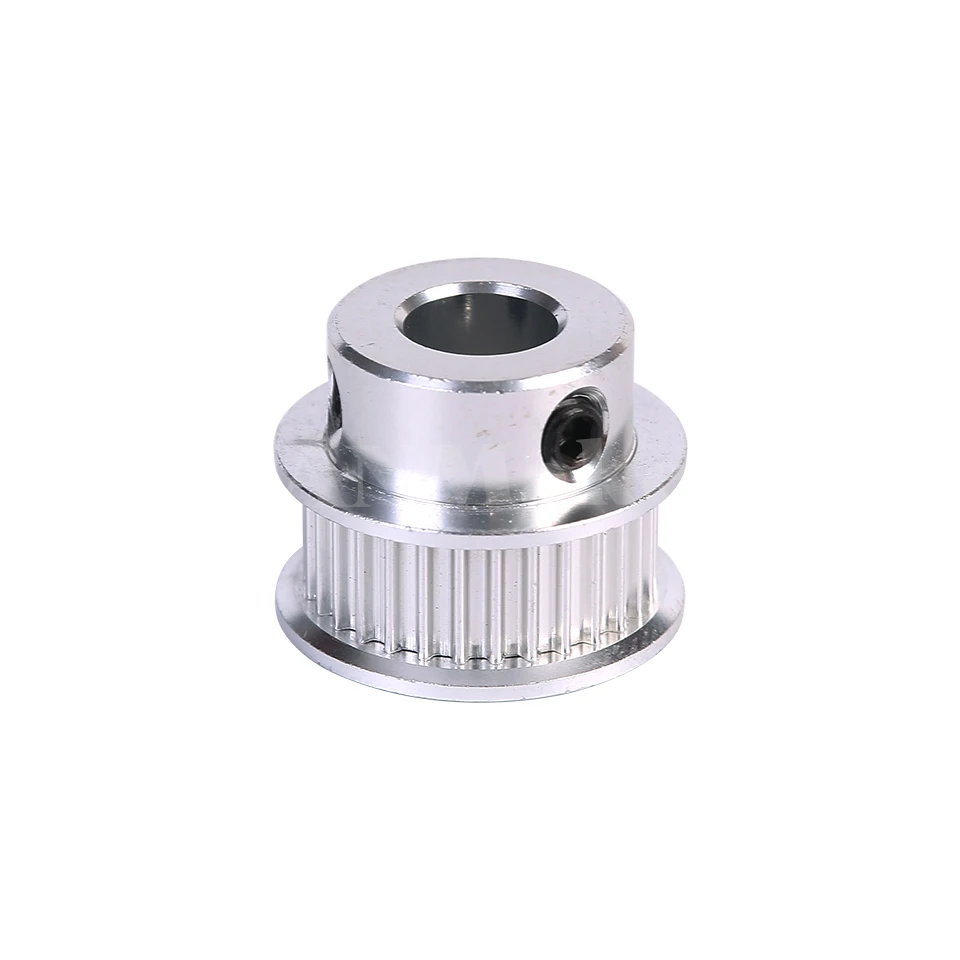 2GT 12 16 20 24 30 Teeth GT2 Timing Pulley Bore 3.175 4 5 6.35 8mm Part For Width 6 10 15mm Timing Belt 1pcs