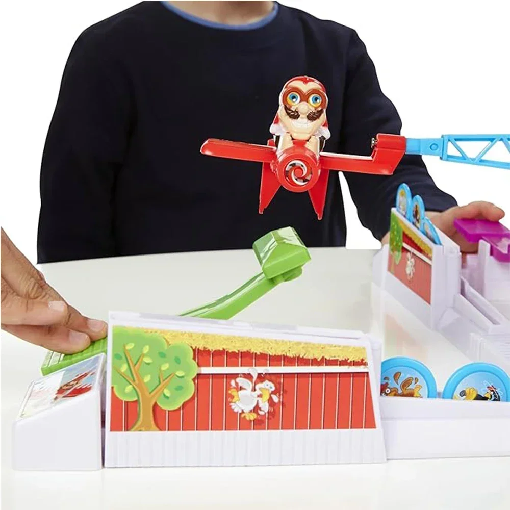 Louie Spinning Plan Chicken, chicken stealing game, parent-child interaction, battle puzzle, board game, party, children's toys 6