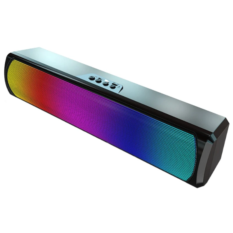 Altoparlante Bluetooth Wireless Soundbar Rgb Altoparlante Desktop Subwoofer Potente Per Computer Desktop Portatile