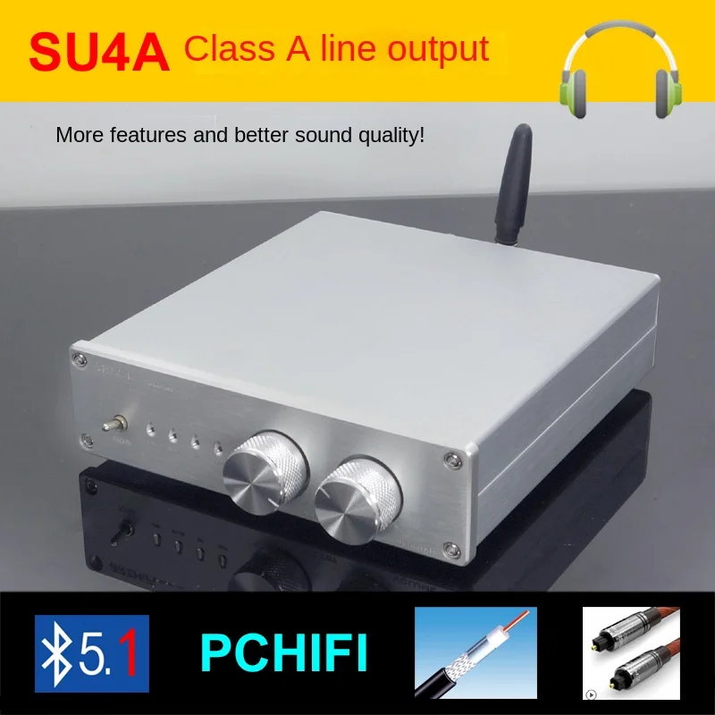 

New Generation High-definition SU4 PCm5102HIFI Decoder DAC Digital Interface Bluetooth 5.0 Ultra ES9038 LDAC