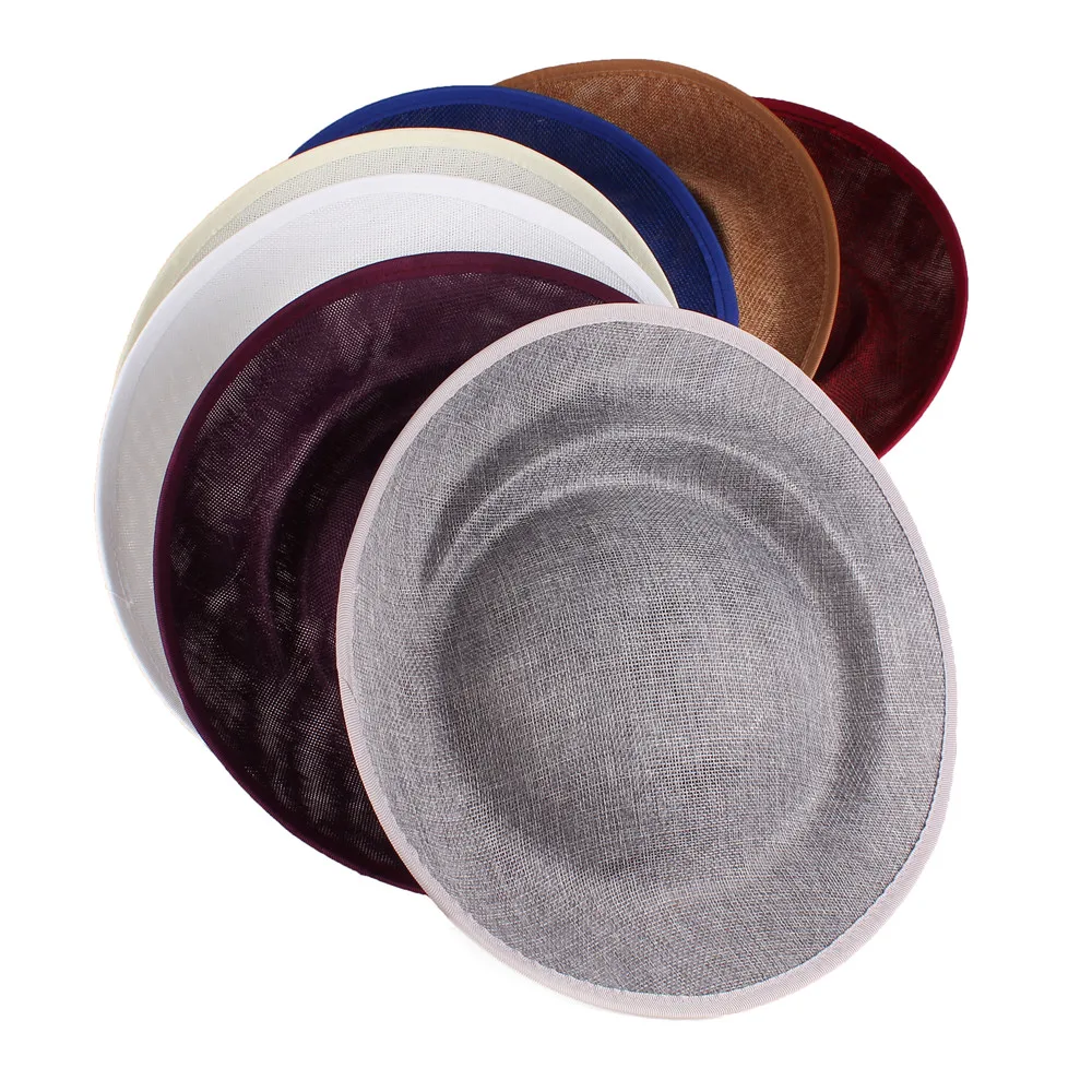 New30CMRoundLadiesFascinatorsBasesFashionWeddingHeaddress