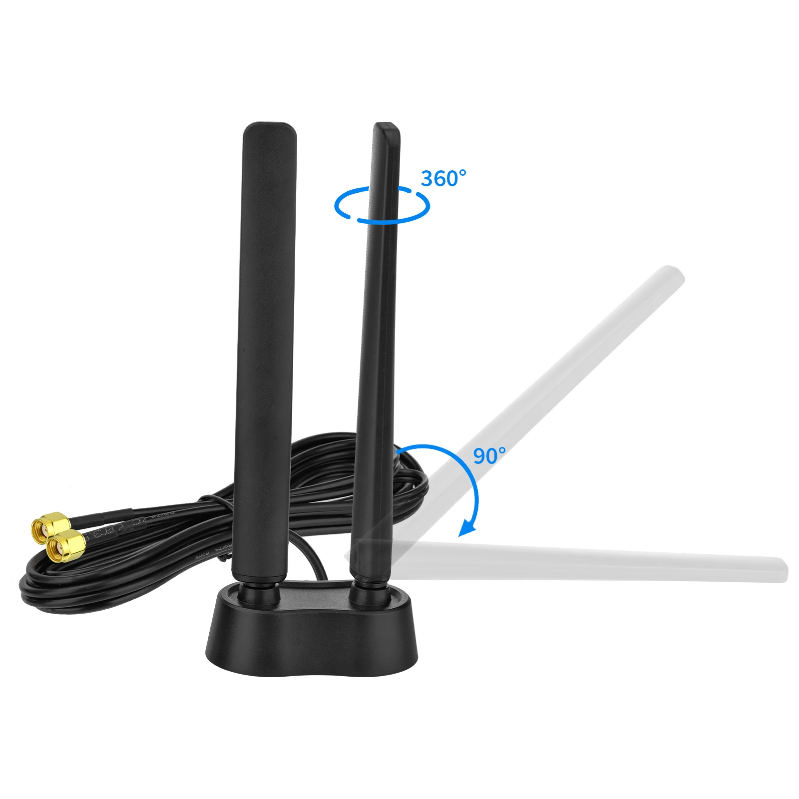WiFi 6E Tri Band Antenna for PC Desktop Computer